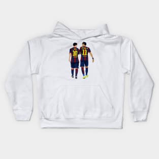 Messi and Neymar Kids Hoodie